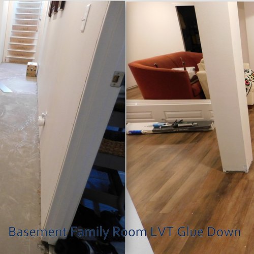 Before and After Family Room